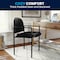 Flash Furniture Black Vinyl Stack Chair BT-516-1-VINYL-GG - alternate 2